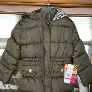 Girls 4T Toddler Jacket Fleece Lined Coat